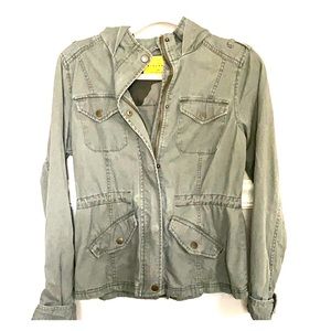 Army green jacket